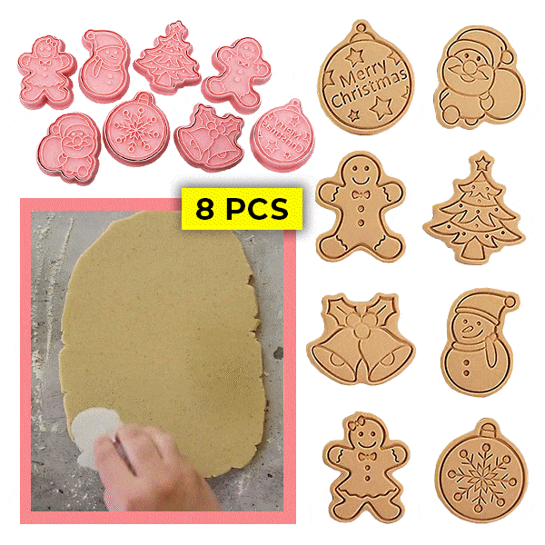 MagicForms - Świąteczne foremki ze stemplem